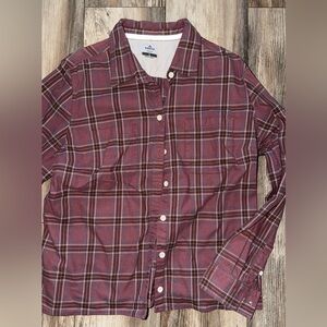 Ridgecut Toughwear Plaid Button Down – Women’s‎ Large